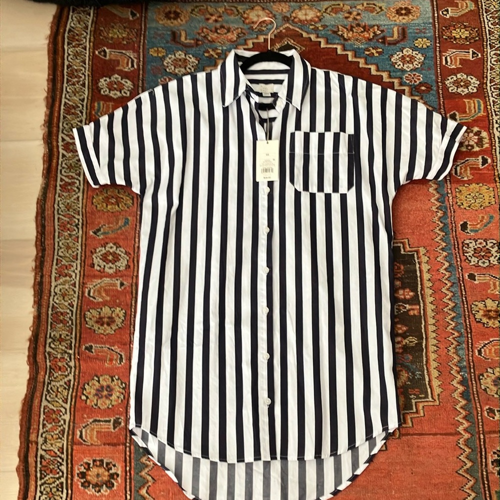 A New Day shirt dress XS NWT